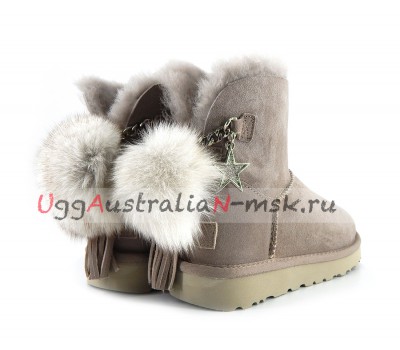 UGG MINI SHARM BOOT GOAT ASH