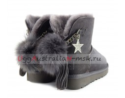 UGG MINI SHARM BOOT GREY
