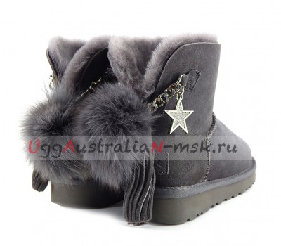 UGG MINI SHARM BOOT GREY