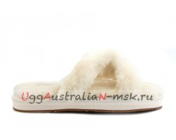 UGG SLIPPER ABELA WHITE