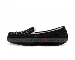 UGG ANSLEY STUDDED BLING SLIPPER BLACK