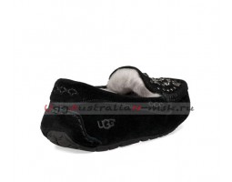 UGG ANSLEY STUDDED BLING SLIPPER BLACK