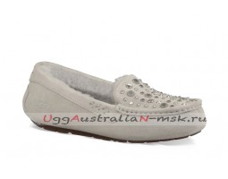 UGG ANSLEY STUDDED BLING SLIPPER GREY VIOLET