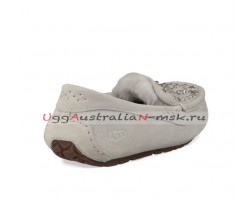 UGG ANSLEY STUDDED BLING SLIPPER GREY VIOLET