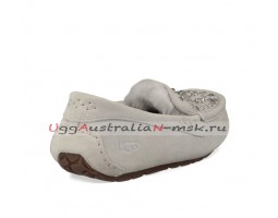 UGG ANSLEY STUDDED BLING SLIPPER GREY VIOLET