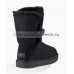 UGG BAILEY BUTTON SHORT II BLACK