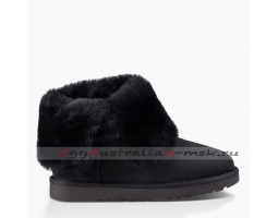 UGG BAILEY BUTTON SHORT II BLACK