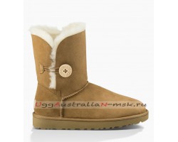 UGG BAILEY BUTTON SHORT II CHESTNUT