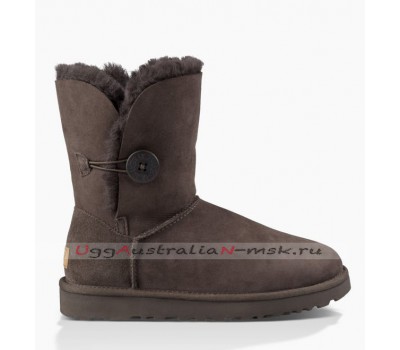 UGG BAILEY BUTTON SHORT II CHOCOLATE