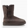 UGG BAILEY BUTTON SHORT II CHOCOLATE