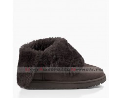 UGG BAILEY BUTTON SHORT II CHOCOLATE