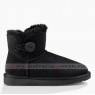 UGG BAILEY BUTTON MINI II BLACK