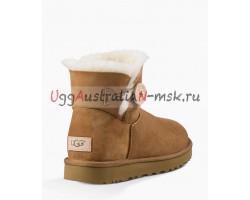 UGG BAILEY BUTTON MINI II CHESTNUT