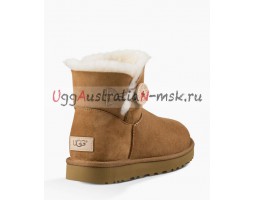 UGG BAILEY BUTTON MINI II CHESTNUT