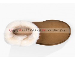 UGG BAILEY BUTTON MINI II CHESTNUT