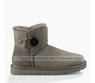 UGG BAILEY BUTTON MINI II GREY