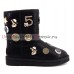 UGG & JIMMY CHOO 5 TH AVENUE BLACK