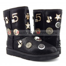 UGG & JIMMY CHOO 5 TH AVENUE BLACK