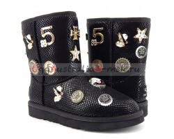 UGG & JIMMY CHOO 5 TH AVENUE BLACK