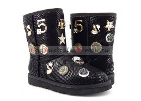 UGG & JIMMY CHOO 5 TH AVENUE BLACK