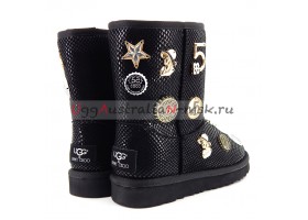 UGG & JIMMY CHOO 5 TH AVENUE BLACK