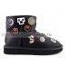 UGG & JIMMY CHOO MINI COCO CHANEL BLACK