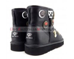 UGG & JIMMY CHOO MINI COCO CHANEL BLACK