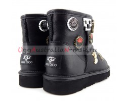 UGG & JIMMY CHOO MINI COCO CHANEL BLACK