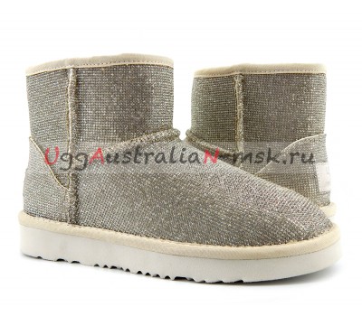 UGG & JIMMY CHOO MINI SEREIN II SILVER