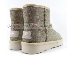 UGG & JIMMY CHOO MINI SEREIN II SILVER