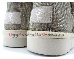 UGG & JIMMY CHOO MINI SEREIN II SILVER