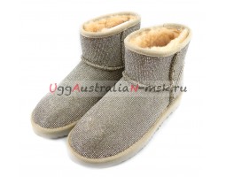 UGG & JIMMY CHOO MINI SEREIN II SILVER