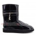 UGG & JIMMY CHOO ZIPPER BLACK