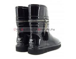 UGG & JIMMY CHOO ZIPPER BLACK