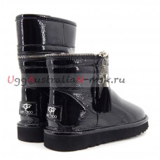 UGG & JIMMY CHOO ZIPPER BLACK