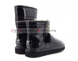 UGG & JIMMY CHOO ZIPPER BLACK