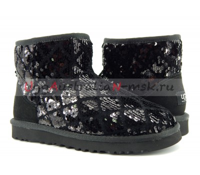 UGG MINI SPARKLES BLACK