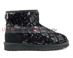 UGG MINI SPARKLES BLACK