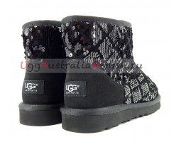 UGG MINI SPARKLES BLACK