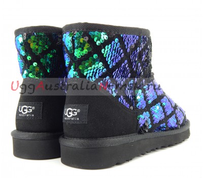 UGG MINI SPARKLES MULTI GREEN