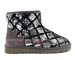 UGG MINI SPARKLES SILVER