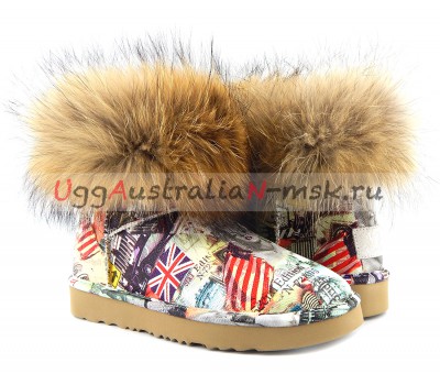 UGG & JIMMY CHOO TRAVEL FOX ORANGE