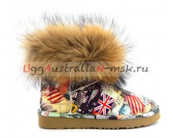 UGG & JIMMY CHOO TRAVEL FOX ORANGE