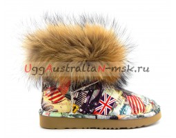 UGG & JIMMY CHOO TRAVEL FOX ORANGE