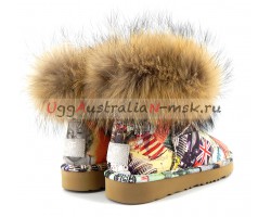 UGG & JIMMY CHOO TRAVEL FOX ORANGE