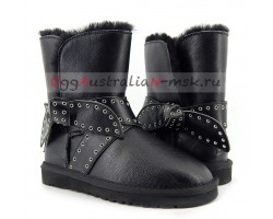 UGG CAMERON METALLIC BLACK