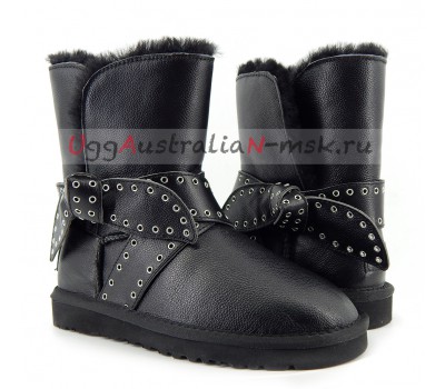 UGG CAMERON METALLIC BLACK