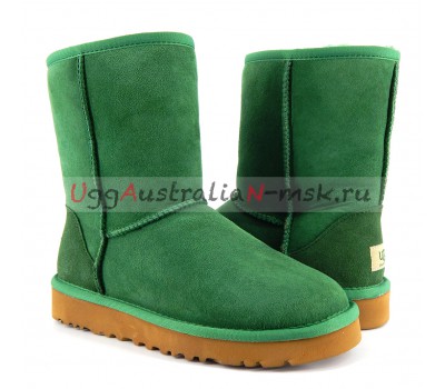 UGG CLASSIC SHORT GREEN