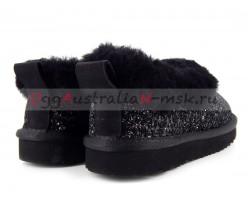 UGG SLIPPER RYLAN STARDUST BLACK