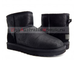 UGG CLASSIC MINI BOMBER NEW BLACK